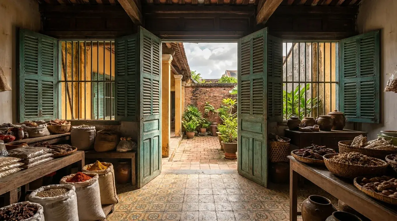 Nhà Ngói Minh An — Ngủ trong nhà cổ mái ngói, ngay trong phố